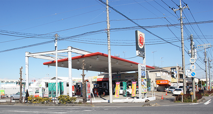 ガソリンスタンド